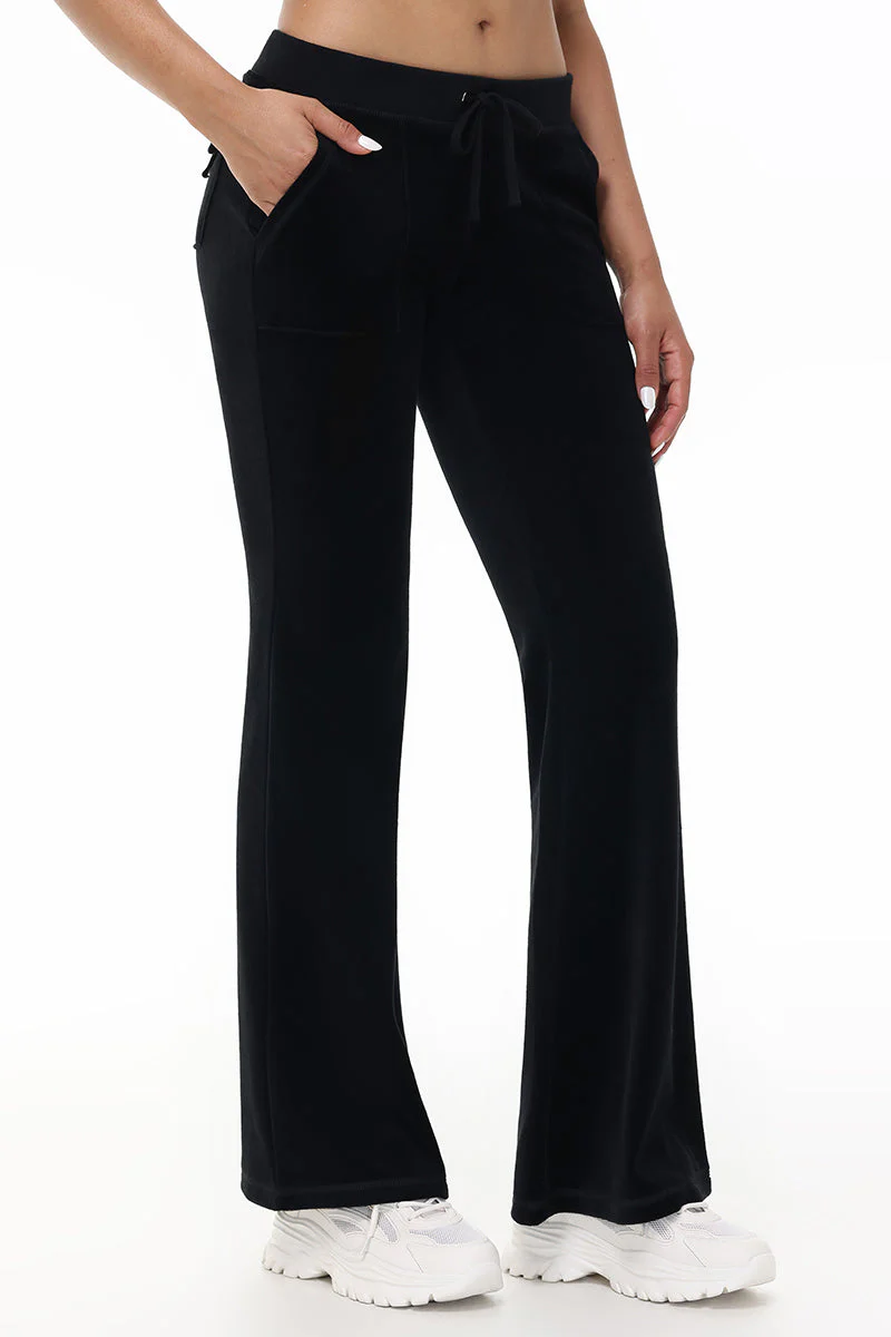 Heritage Cotton Velour Track Pants - Image 3