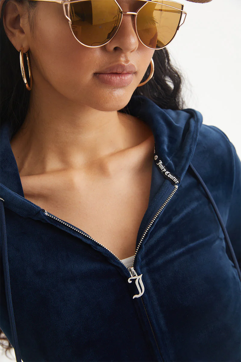Sagittarius Customizable Big Bling Velour Hoodie - Image 5